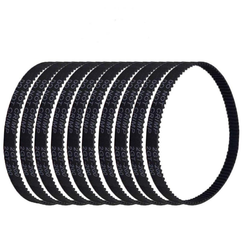 3Dman GT2 Timing Belt Closed Loop Rubber Belt 200mm for Width 6mm for 3D Printers -10pcs - Image 1